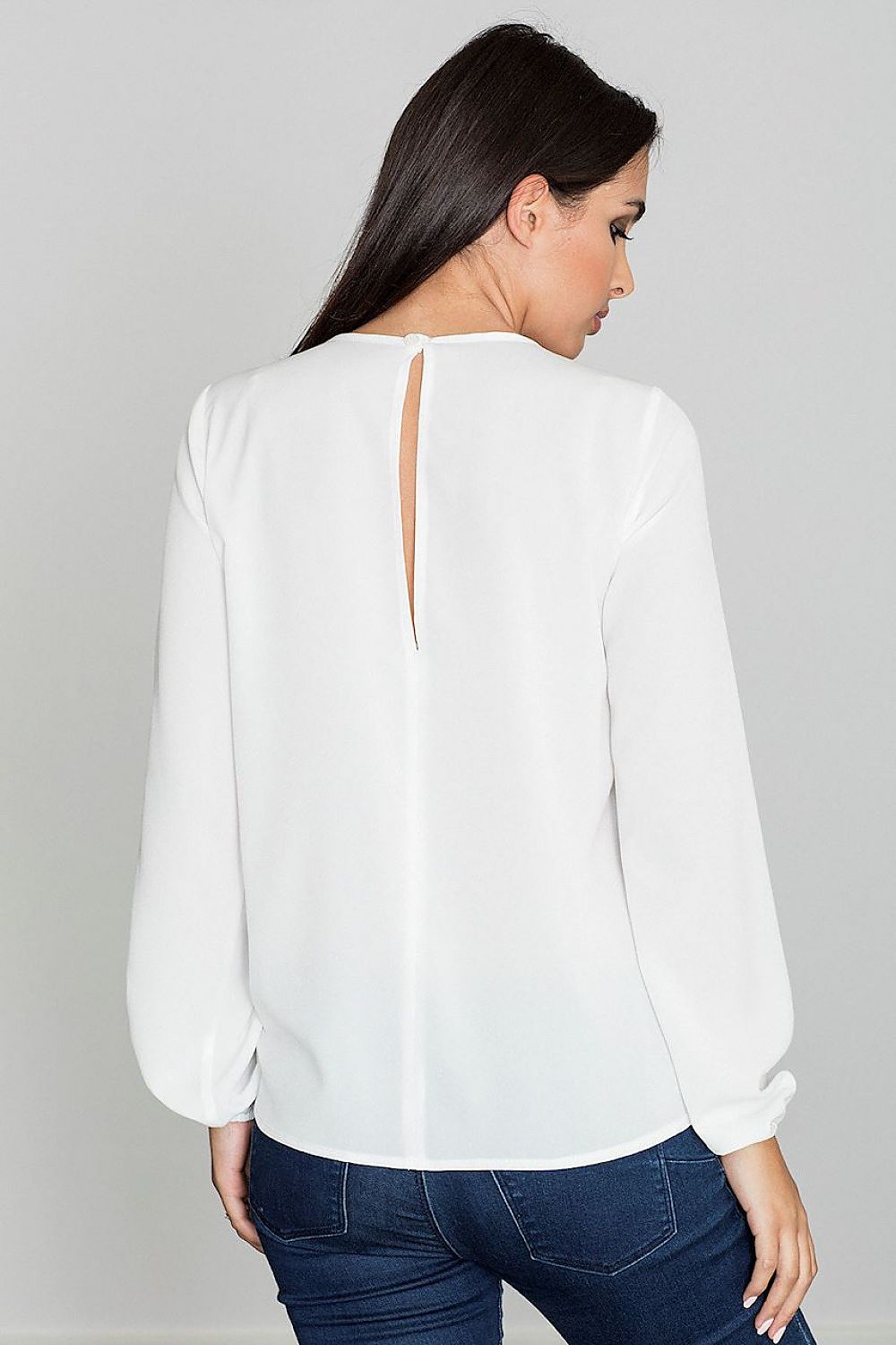 Blouse model 111130 Beige by Figl - Blouses