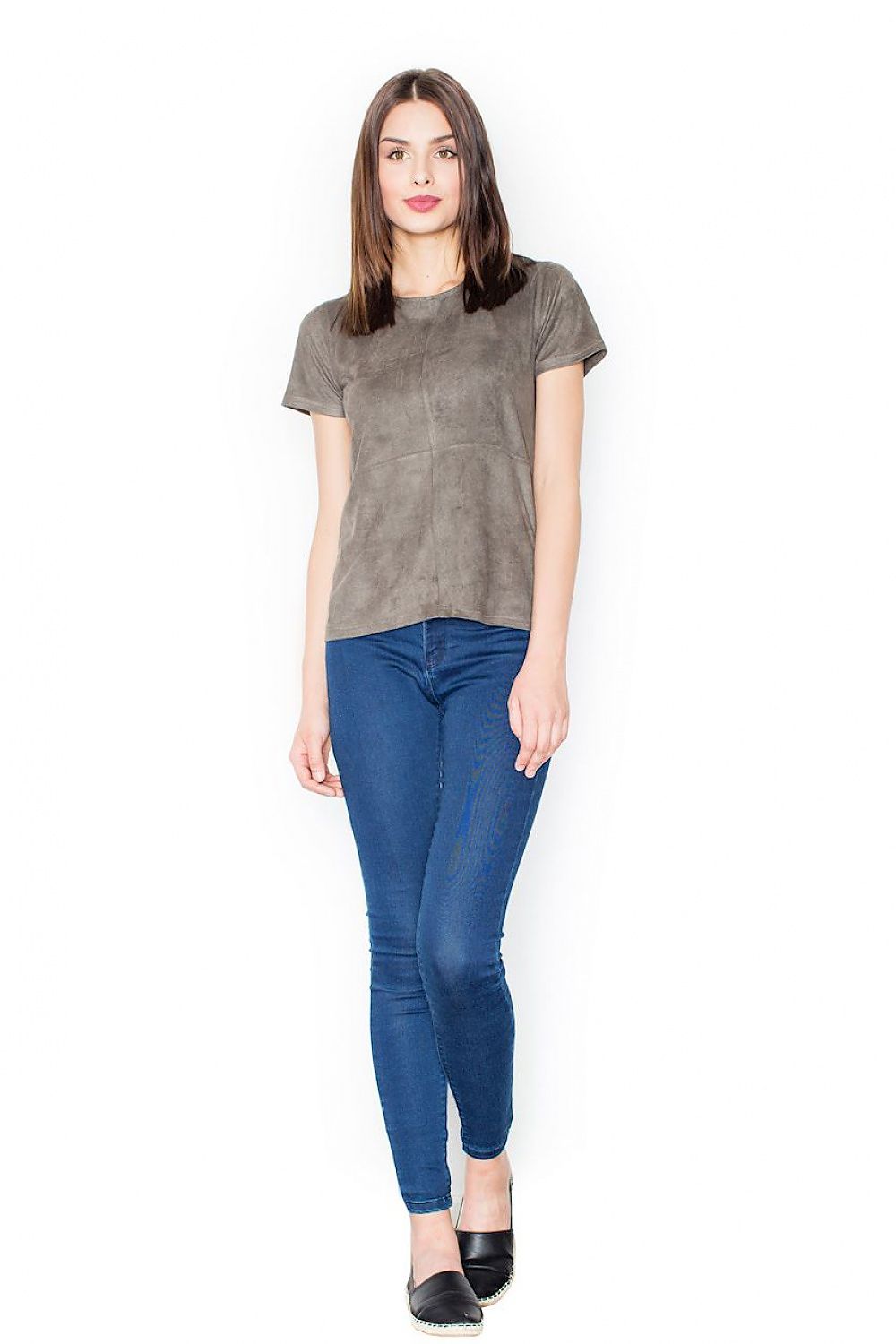 Blouse model 111506 Green by Figl - Blouses