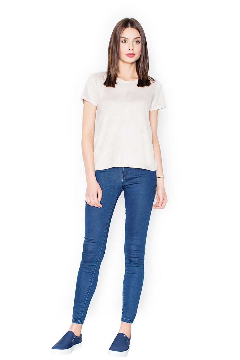 Blouse model 111507 Beige by Figl - Blouses