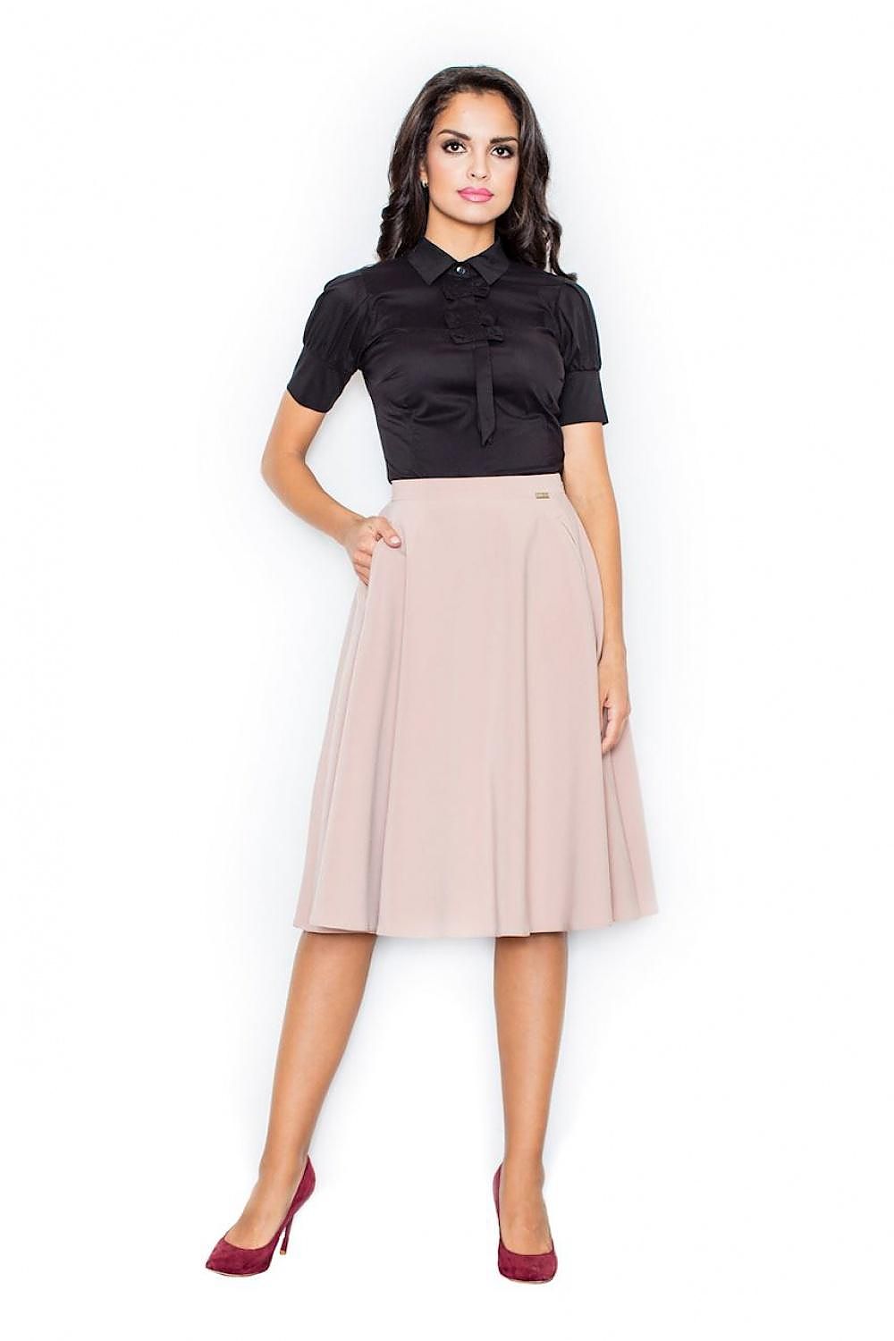 Blouse model 111782 Black by Figl - Blouses