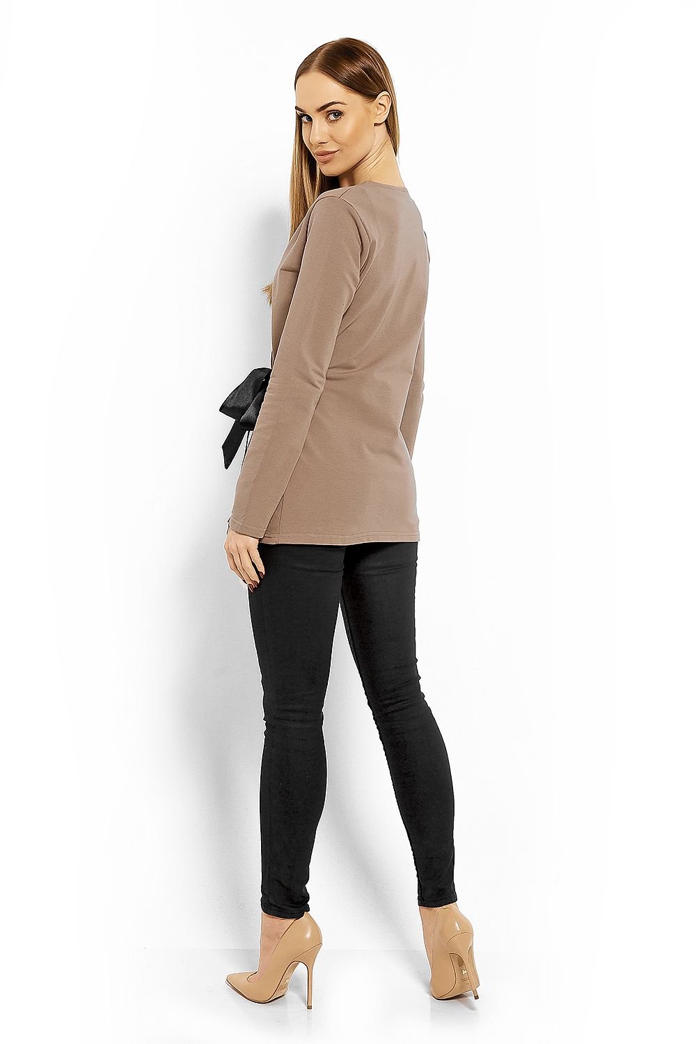 Blouse model 113250 Beige by PeeKaBoo - Blouses