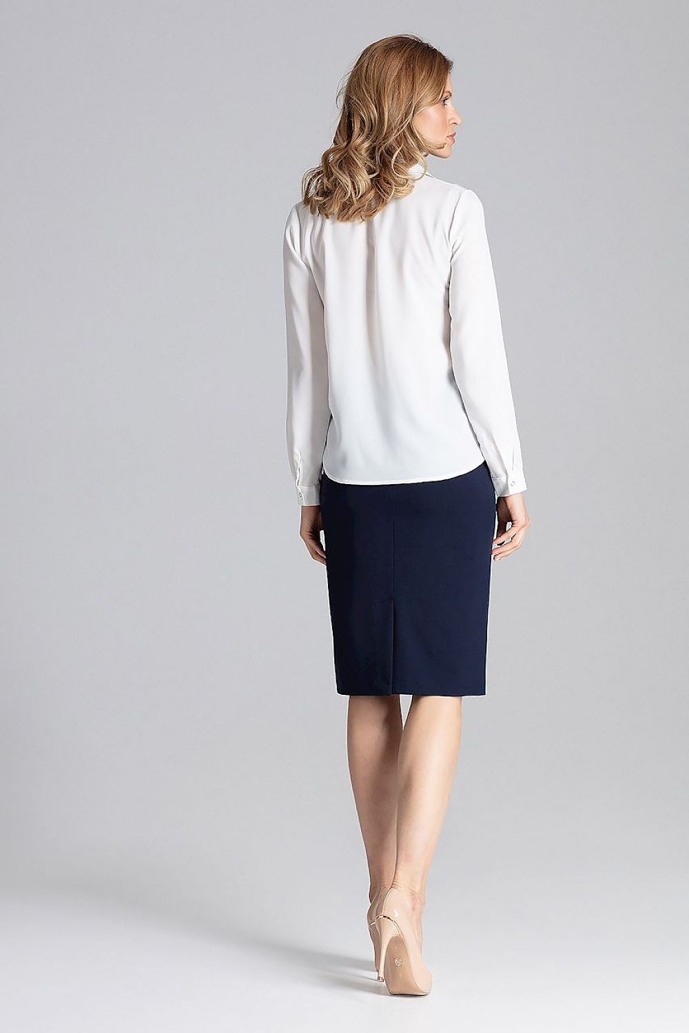 Blouse model 130150 Beige by Figl - Blouses