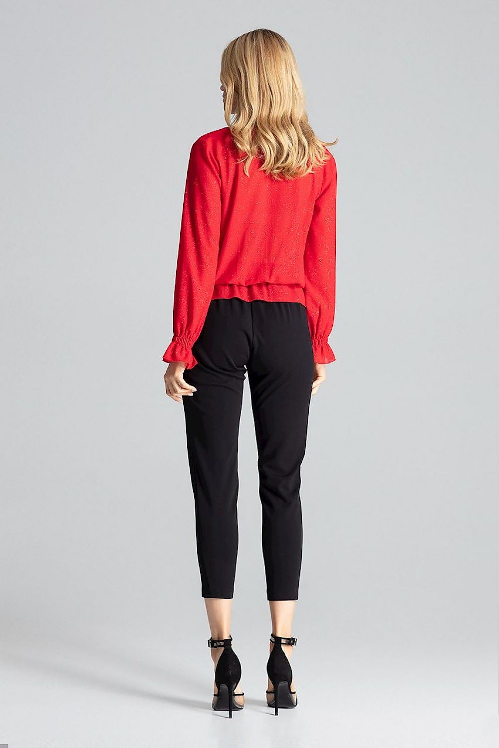 Blouse model 138279 Red by Figl - Blouses