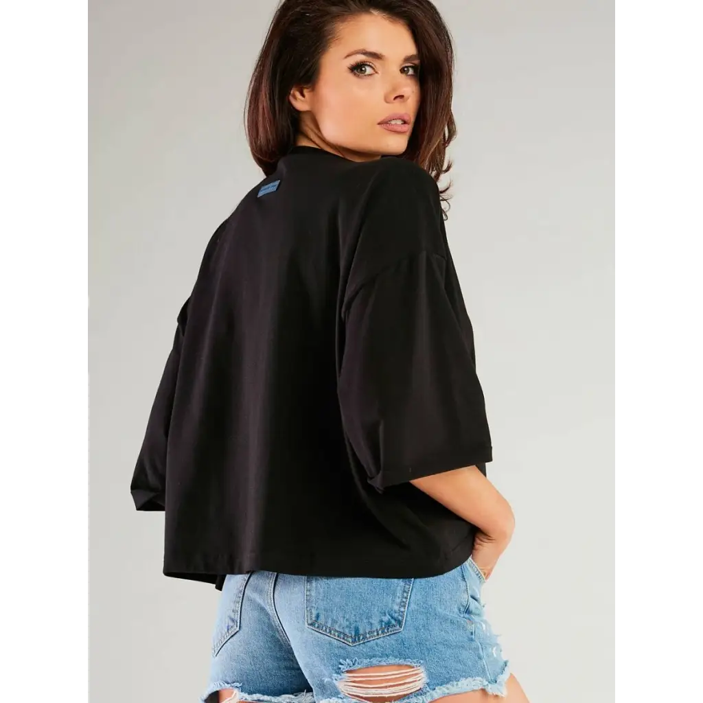 Blouse model 181275 Black by Infinite You - One Size -