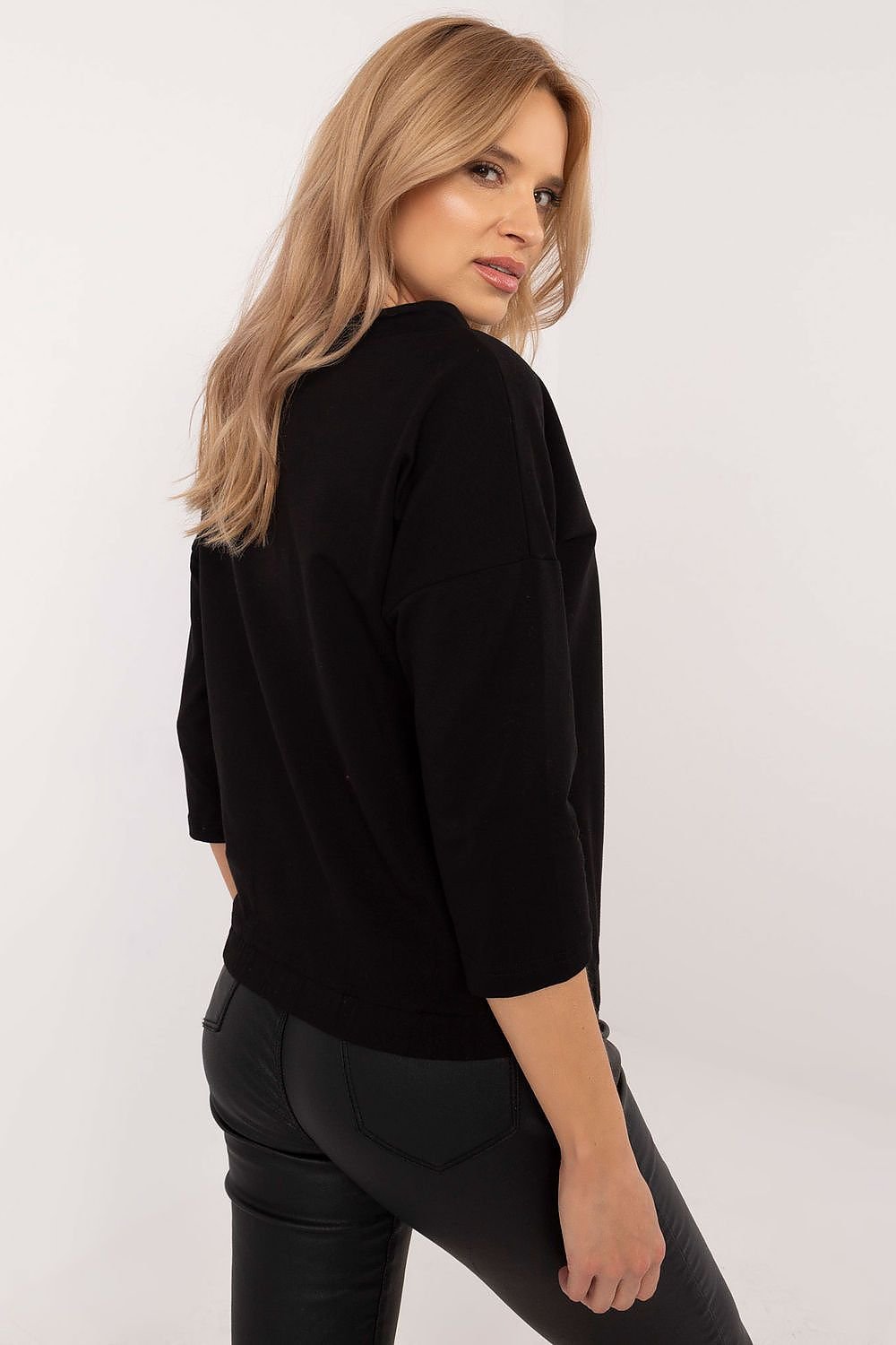 Blouse model 203783 Black by Factory Price - Blouses