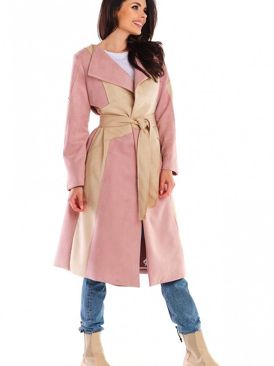 Coat model 158798 Pink by awama - Coats