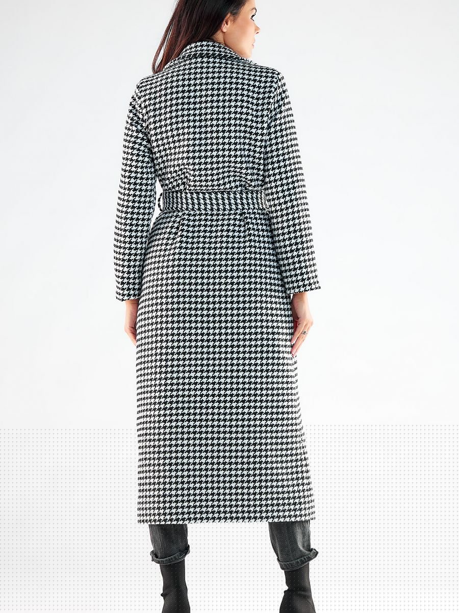 Coat model 173853 Black by awama - Women’s Autumn Coats