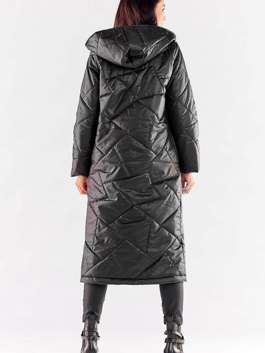 Coat model 173878 Black by awama - Women’s Autumn Coats