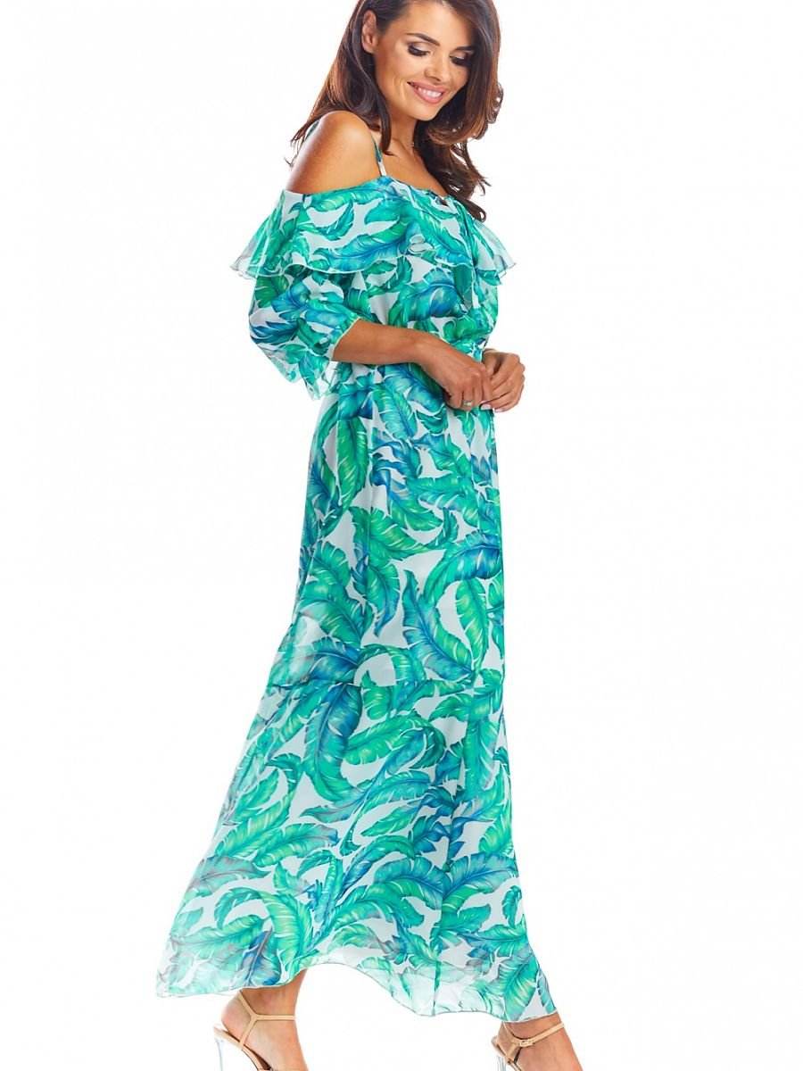 Daydress model 133735 Green by awama - Long Dresses