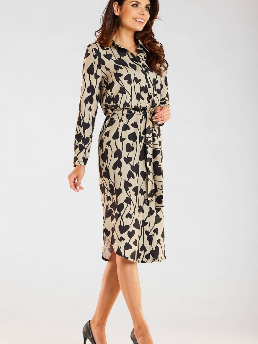 Daydress model 176865 Beige by awama - Day Dresses