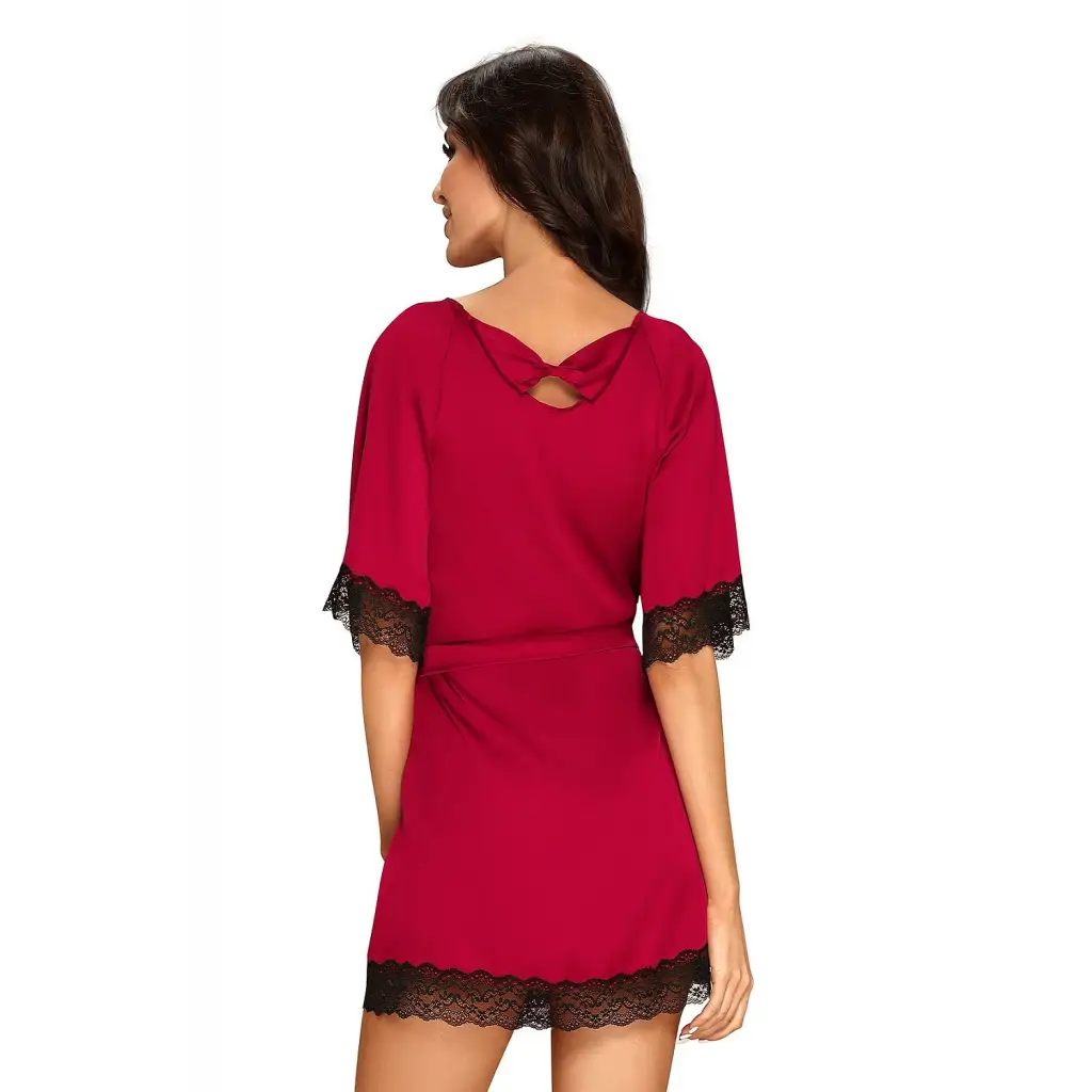 Dressing Gowns/Bathrobes model 151316 Red byObsessive -