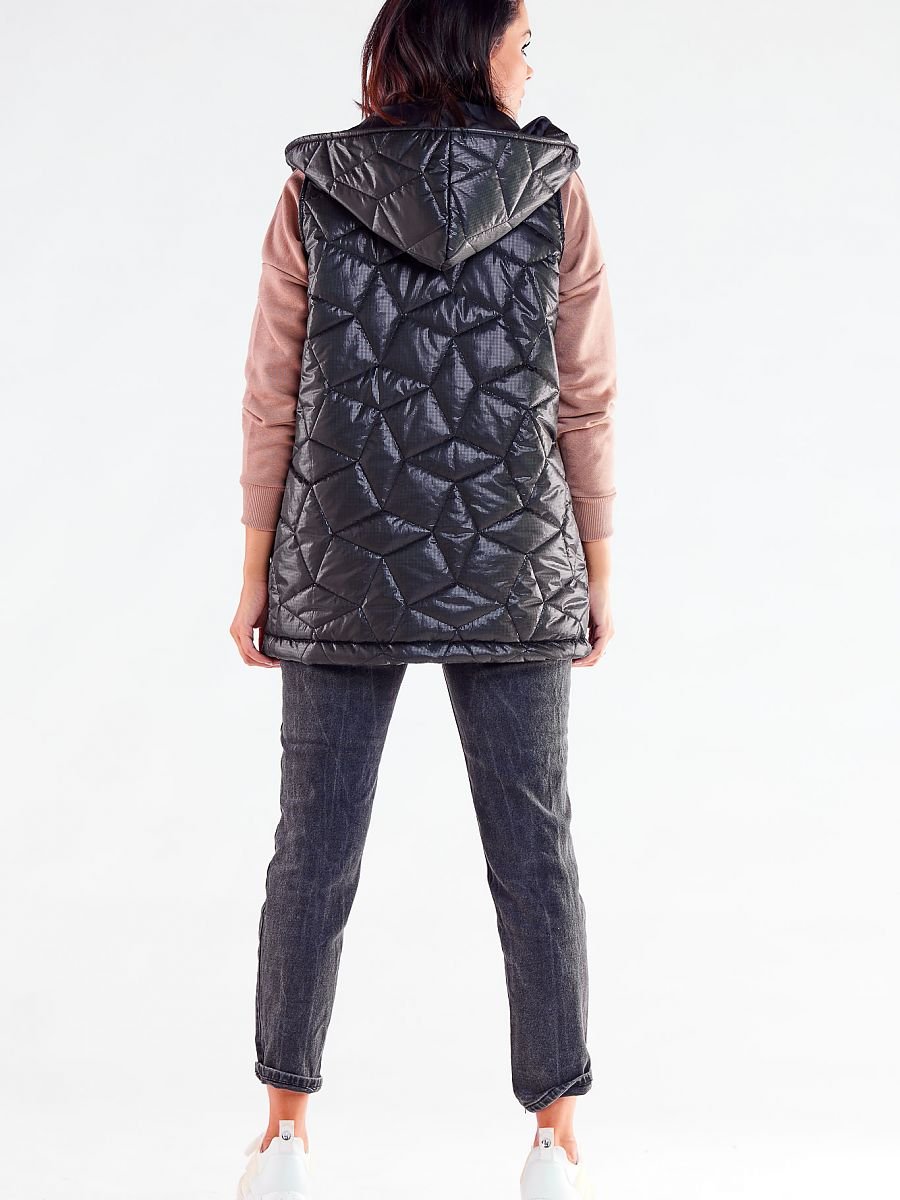 Gilet model 173885 Black by awama - Gilet