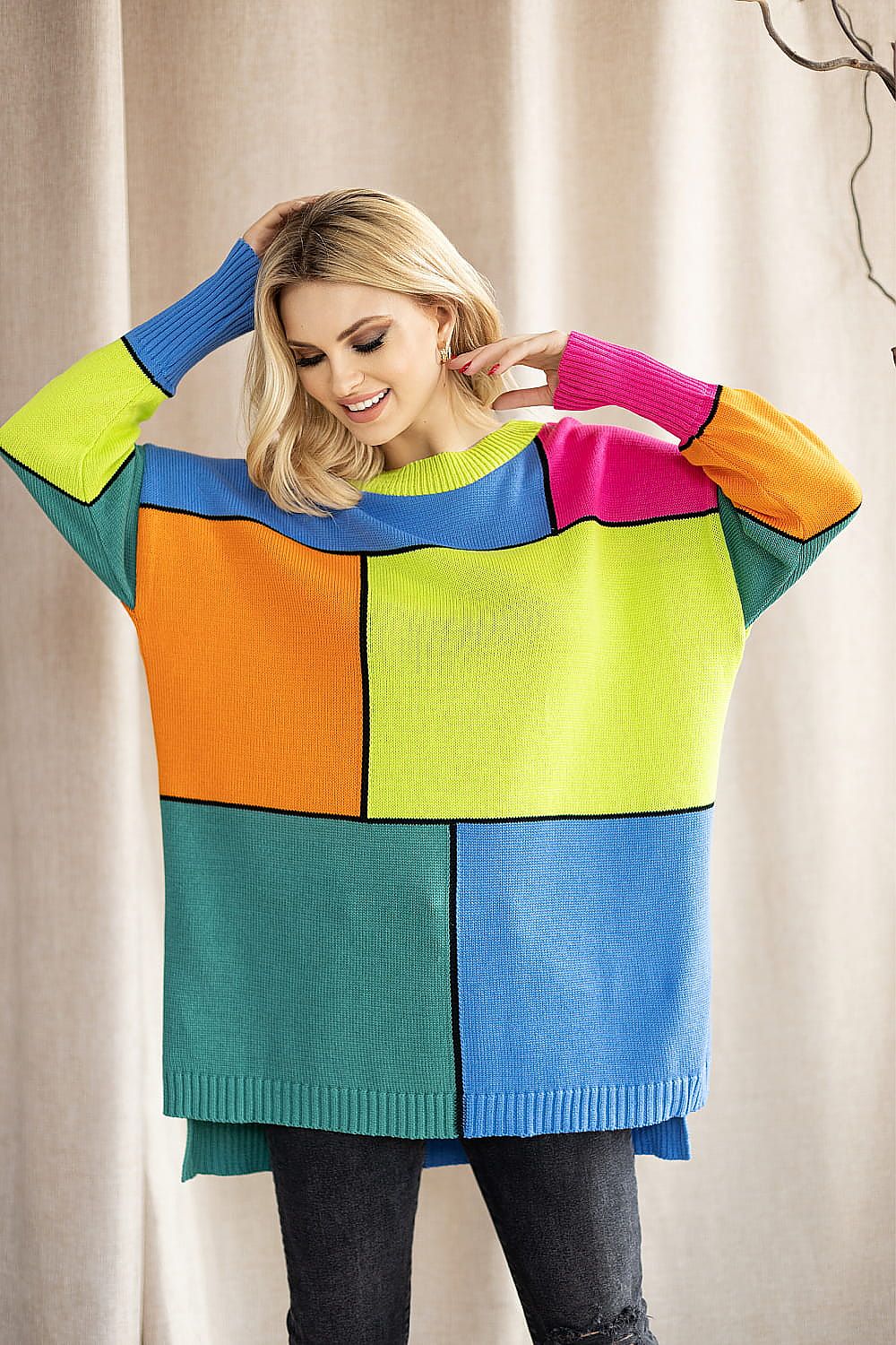 Jumper model 178653 Multicolor by PeeKaBoo - One Size