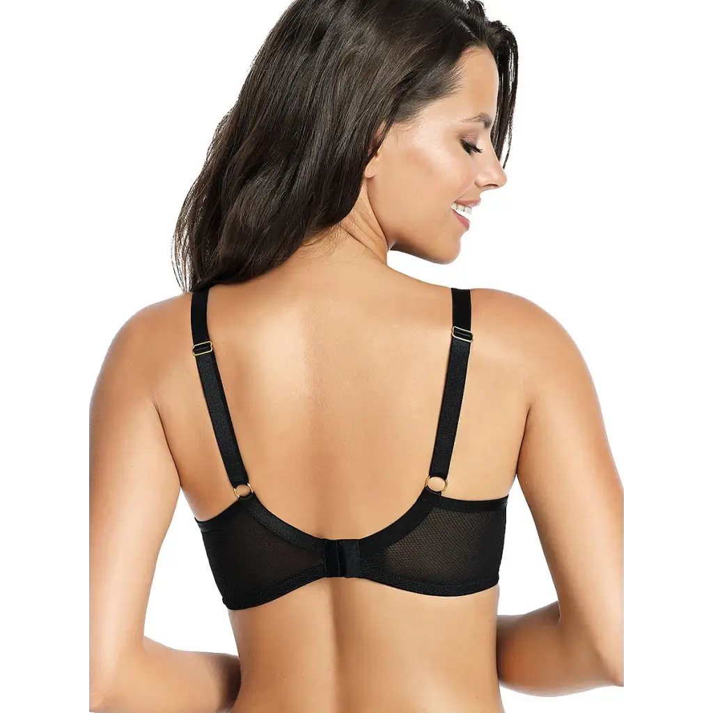 Padded bra model 173369 Black by Gaia - Bras