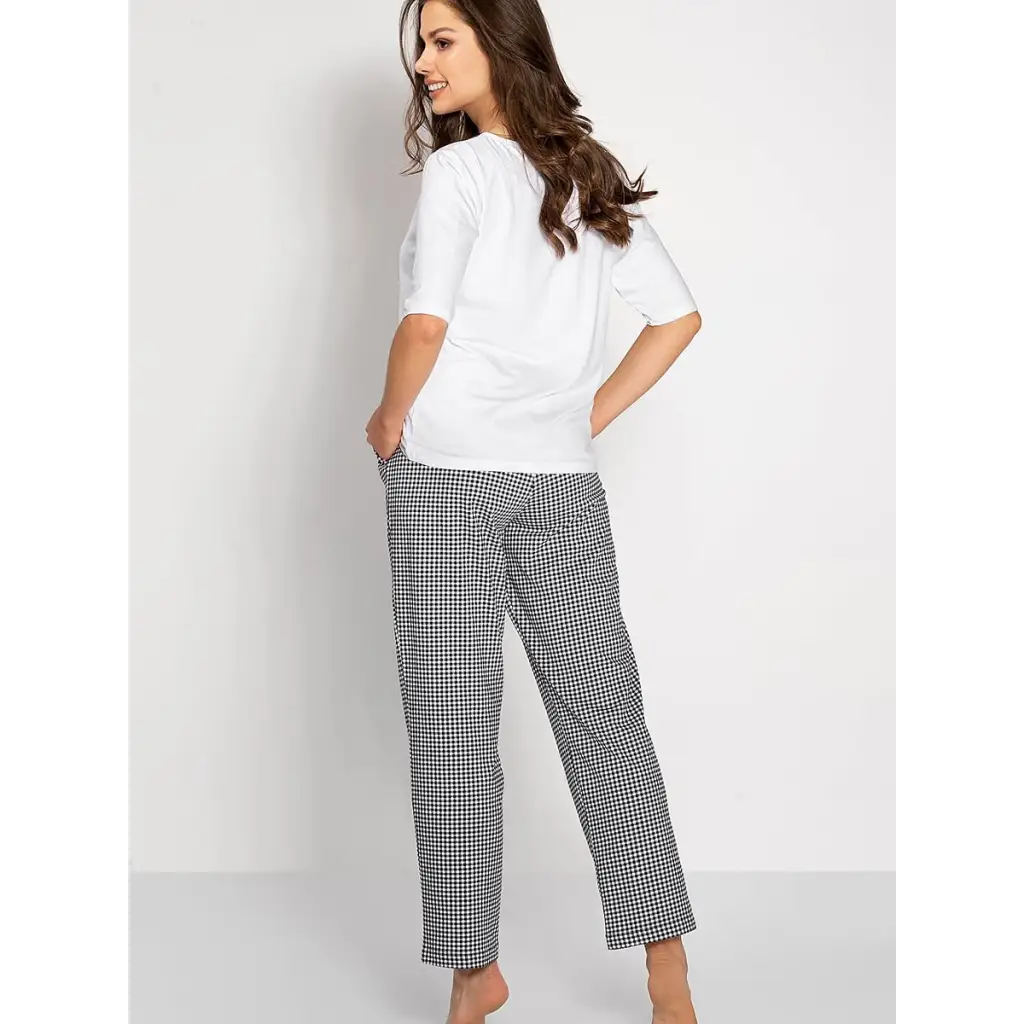 Pyjama model 186000 White by Momenti Per Me - Pyjamas