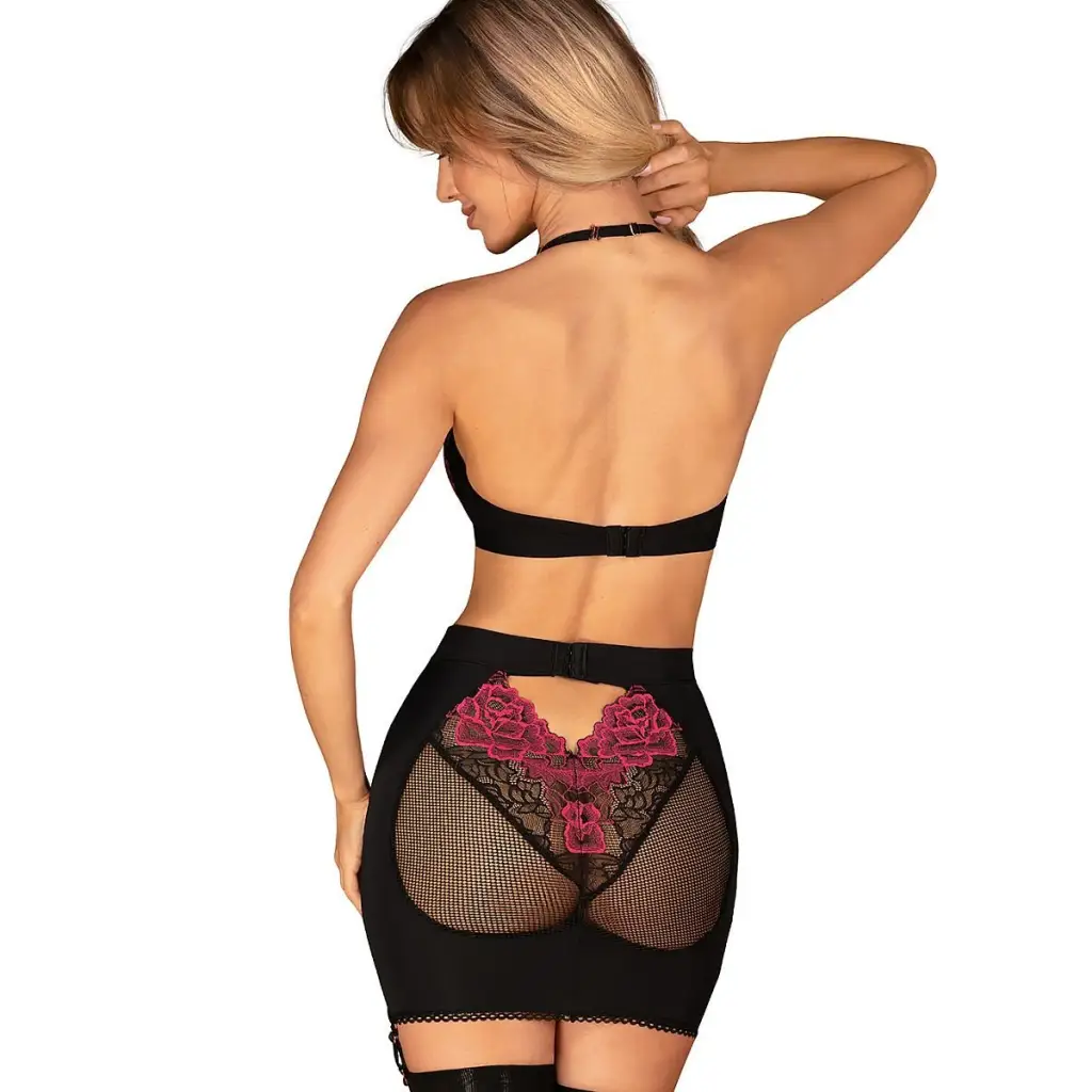 Sexy set model 185991 Black by Obsessive - Lingerie Sets