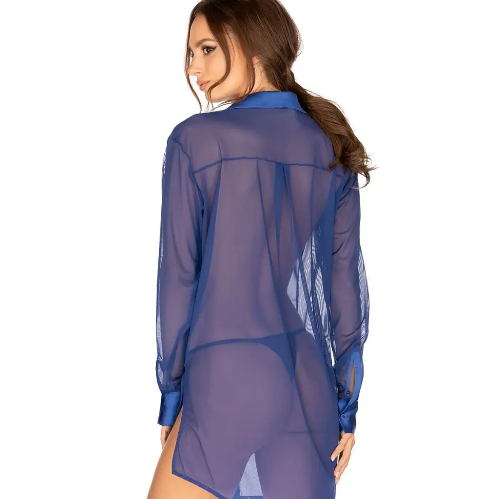 Sexy shirt model 167251 Blue by Obsessive - Nightgowns