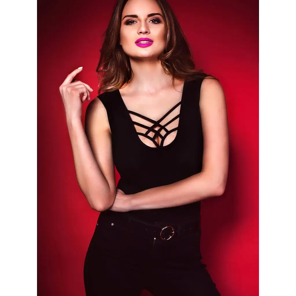 Shapewear Body model 136837 Black by Kostar - Bodysuits