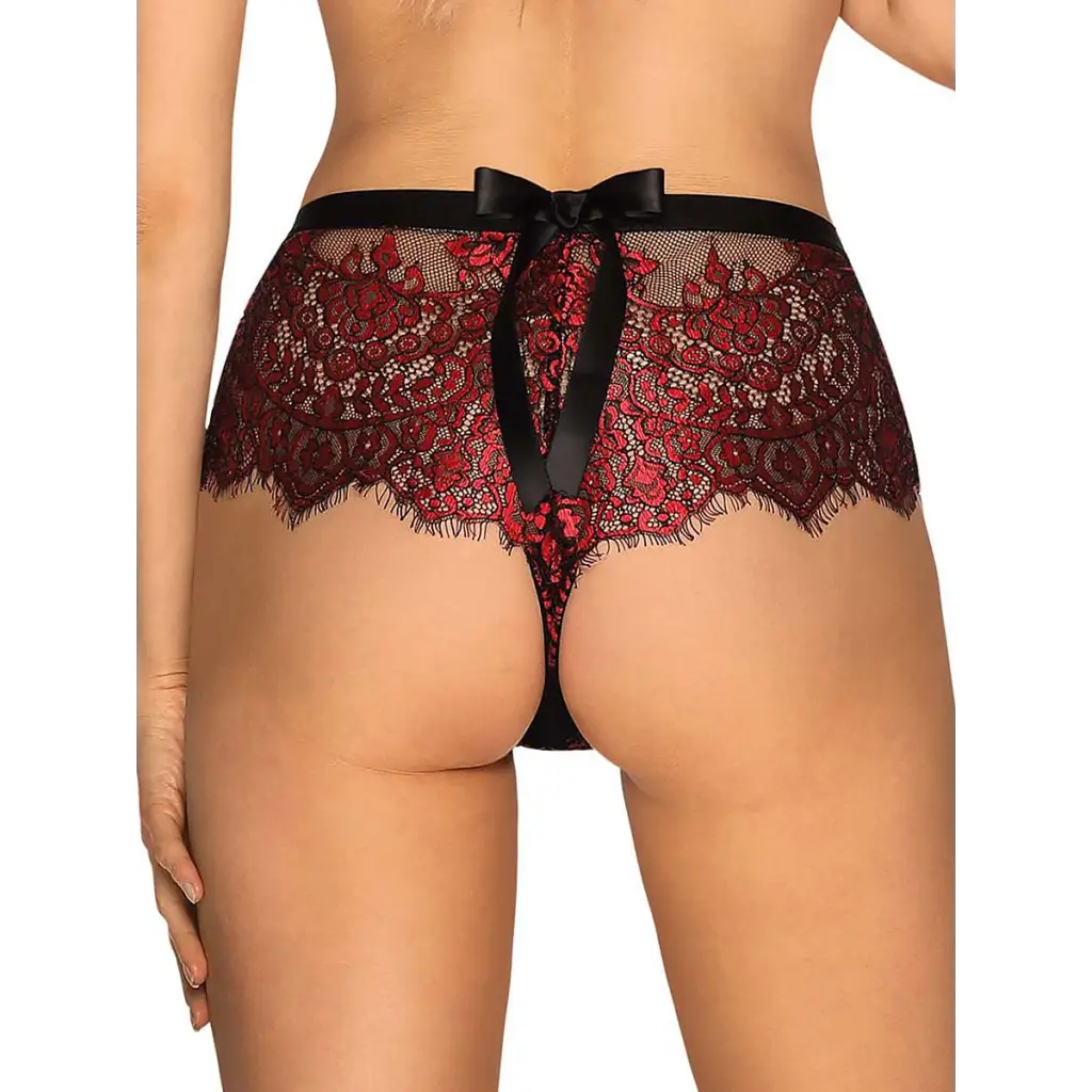 Shorts model 160905 Red by Obsessive - Panties