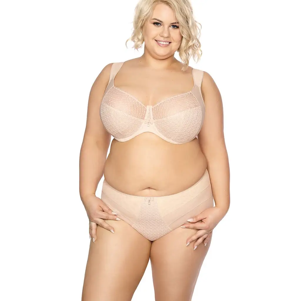 Soft bra model 137163 Beige by Gaia - Bras