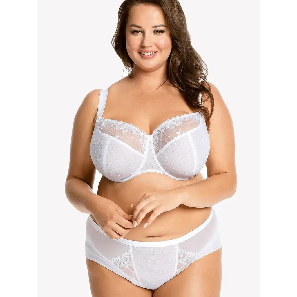 Soft bra model 164654 White by Gaia - Bras