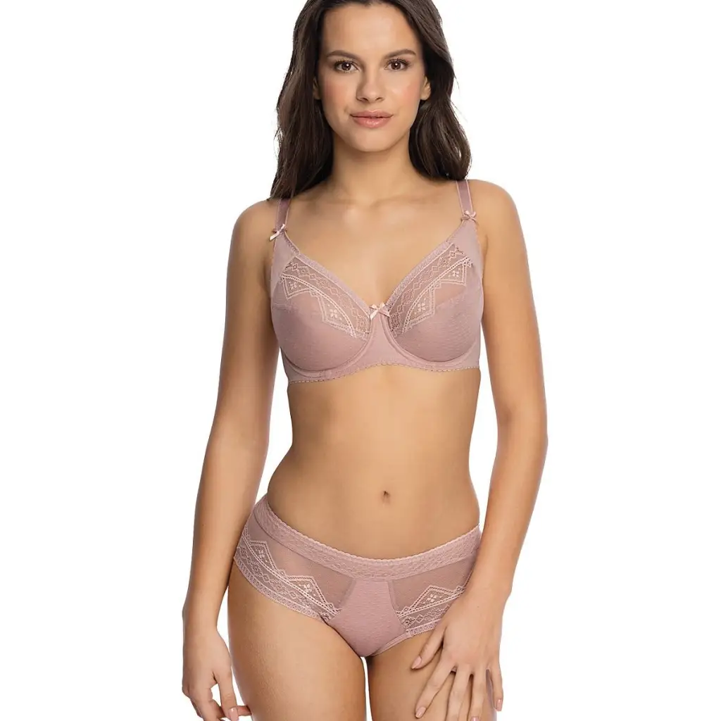 Soft bra model 167052 Pink by Gaia - Bras