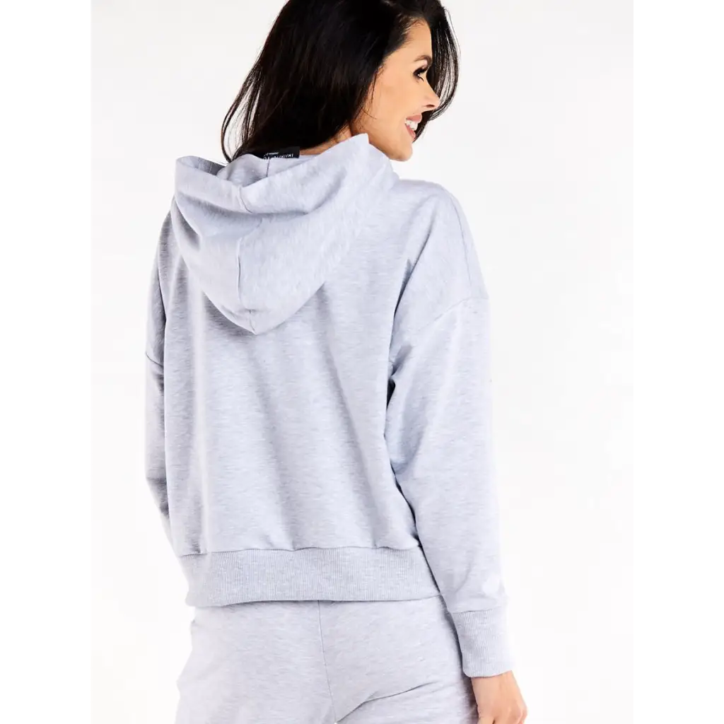 Sweatshirt model 188046 Grey by Infinite You - Sweatshirts