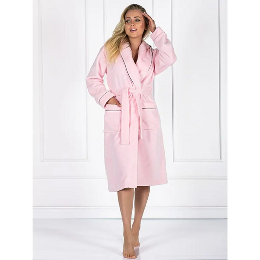 Bathrobe model 174666 Pink by Momenti Per Me - Bathrobes