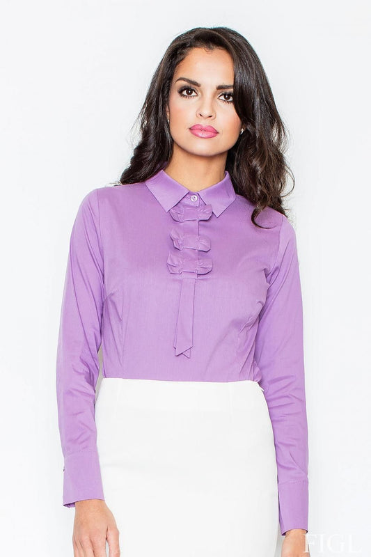 Blouse model 111787 Violet by Figl - Blouses