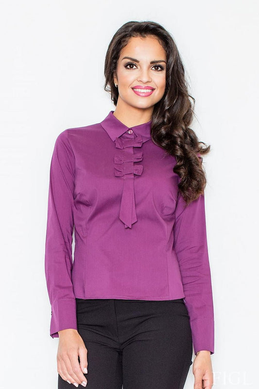 Blouse model 111790 Violet by Figl - Blouses