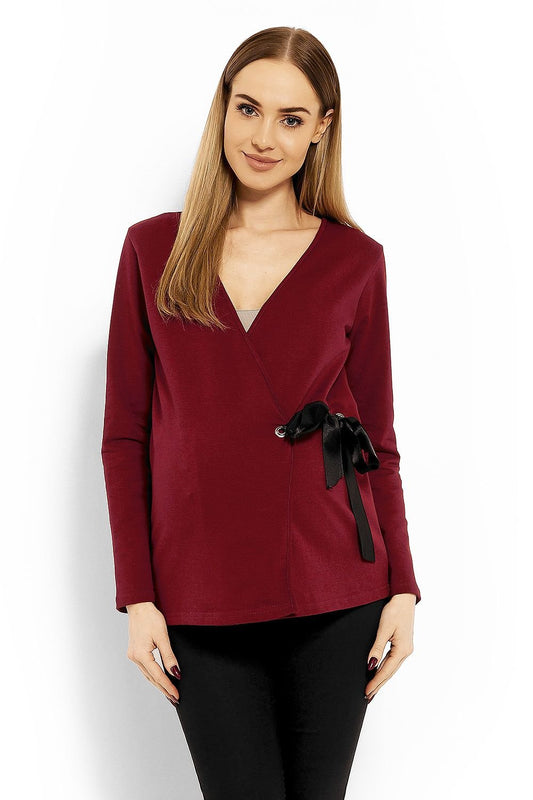 Blouse model 113238 Red by PeeKaBoo - Blouses