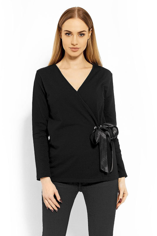 Blouse model 113245 Black by PeeKaBoo - Blouses