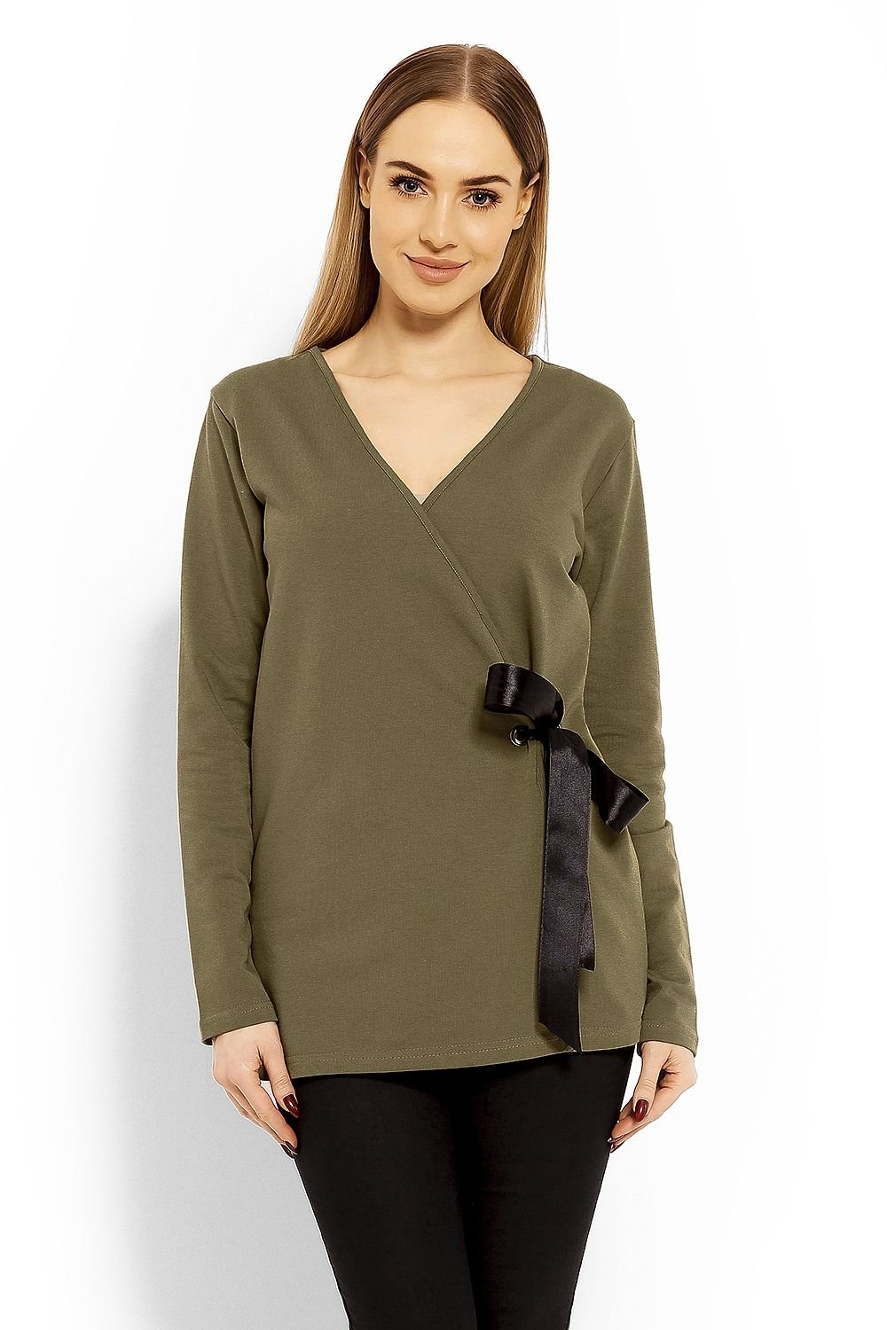 Blouse model 113248 Green by PeeKaBoo - Blouses