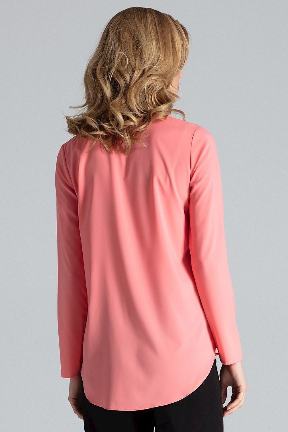 Blouse model 132487 Pink by Figl - Blouses