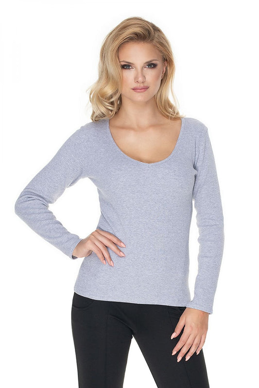 Blouse model 134583 Grey by PeeKaBoo - One Size - Blouses