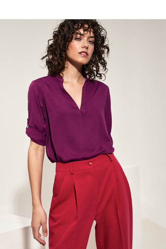 Blouse model 178012 Violet by Nife - Blouses