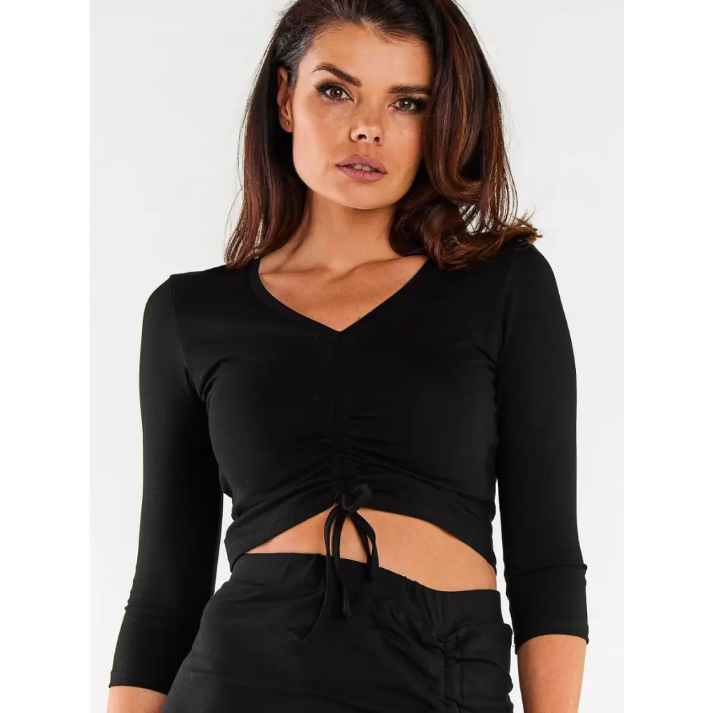 Blouse model 181245 Black by Infinite You - Blouses