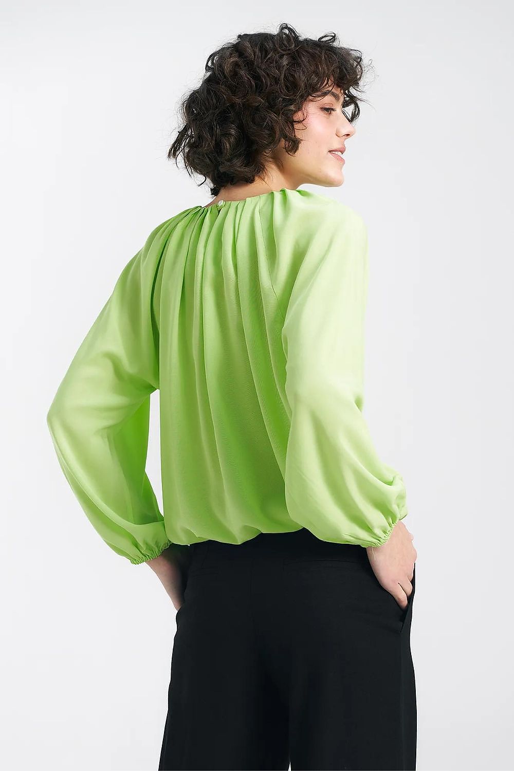 Blouse model 192972 Green by Nife - Blouses