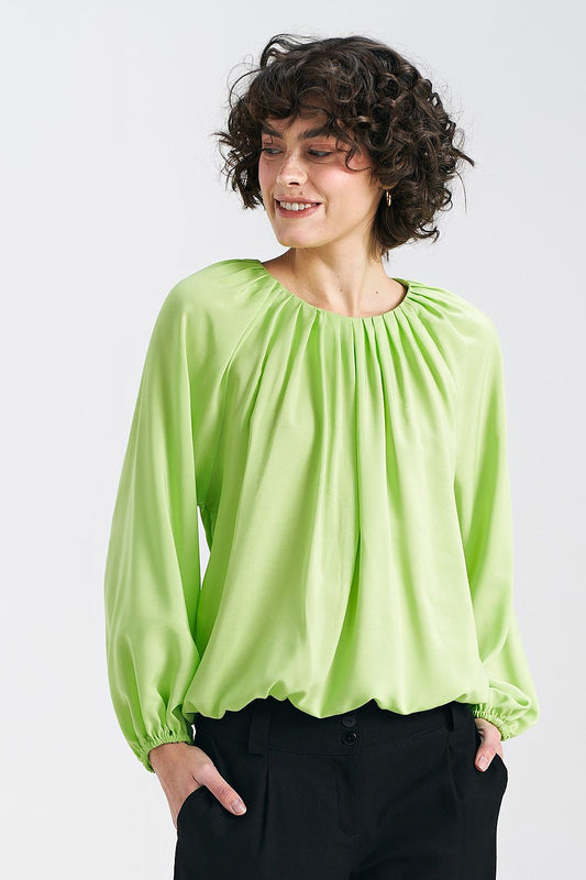 Blouse model 192972 Green by Nife - Blouses