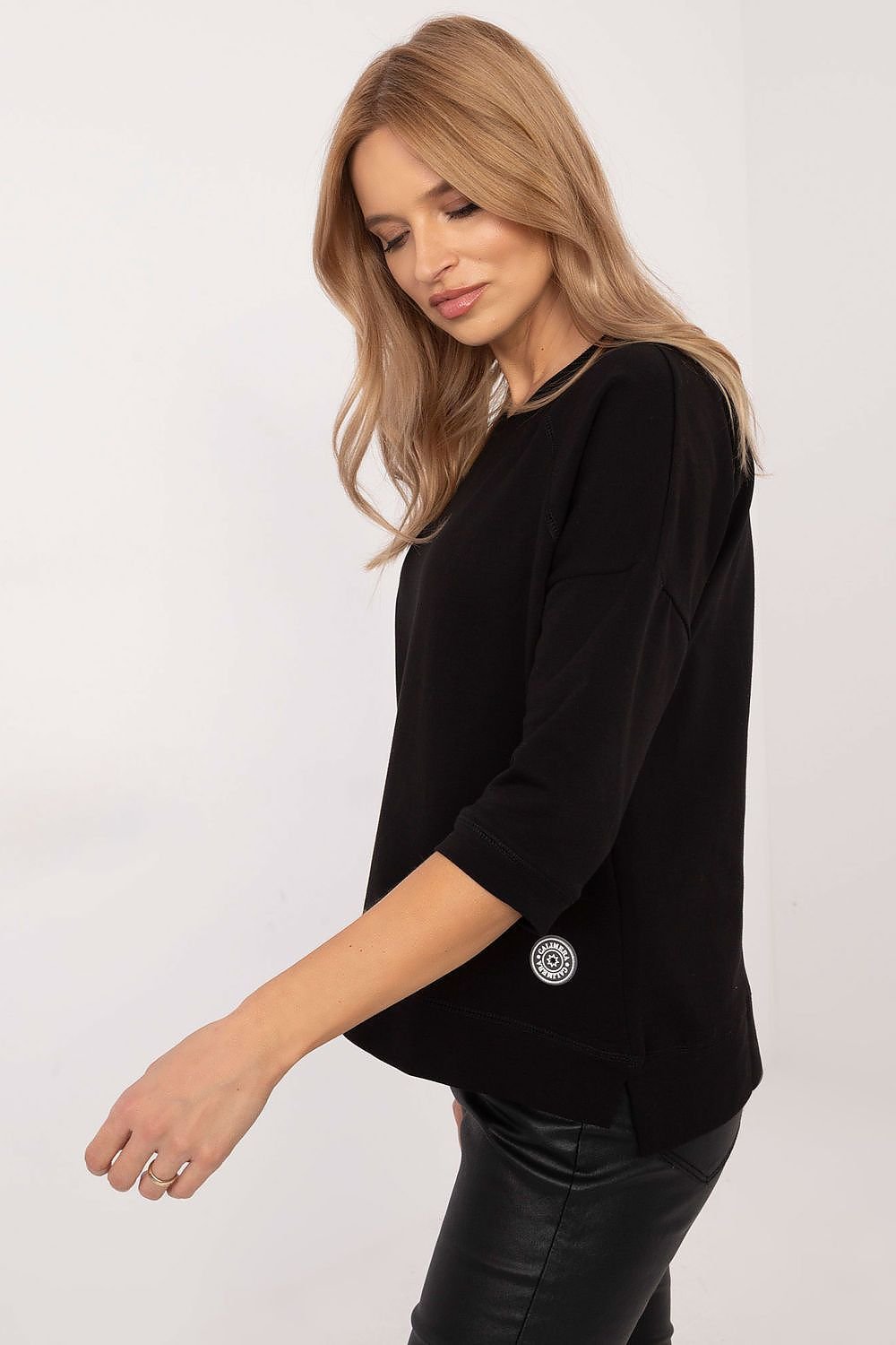 Blouse model 203780 Black by Factory Price - Blouses