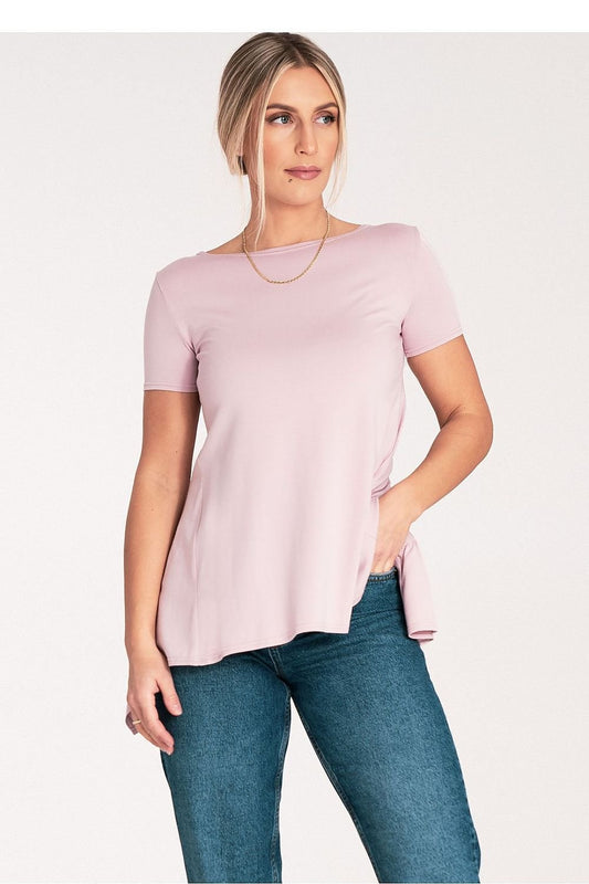 Blouse model 204337 Pink by Figl - Blouses