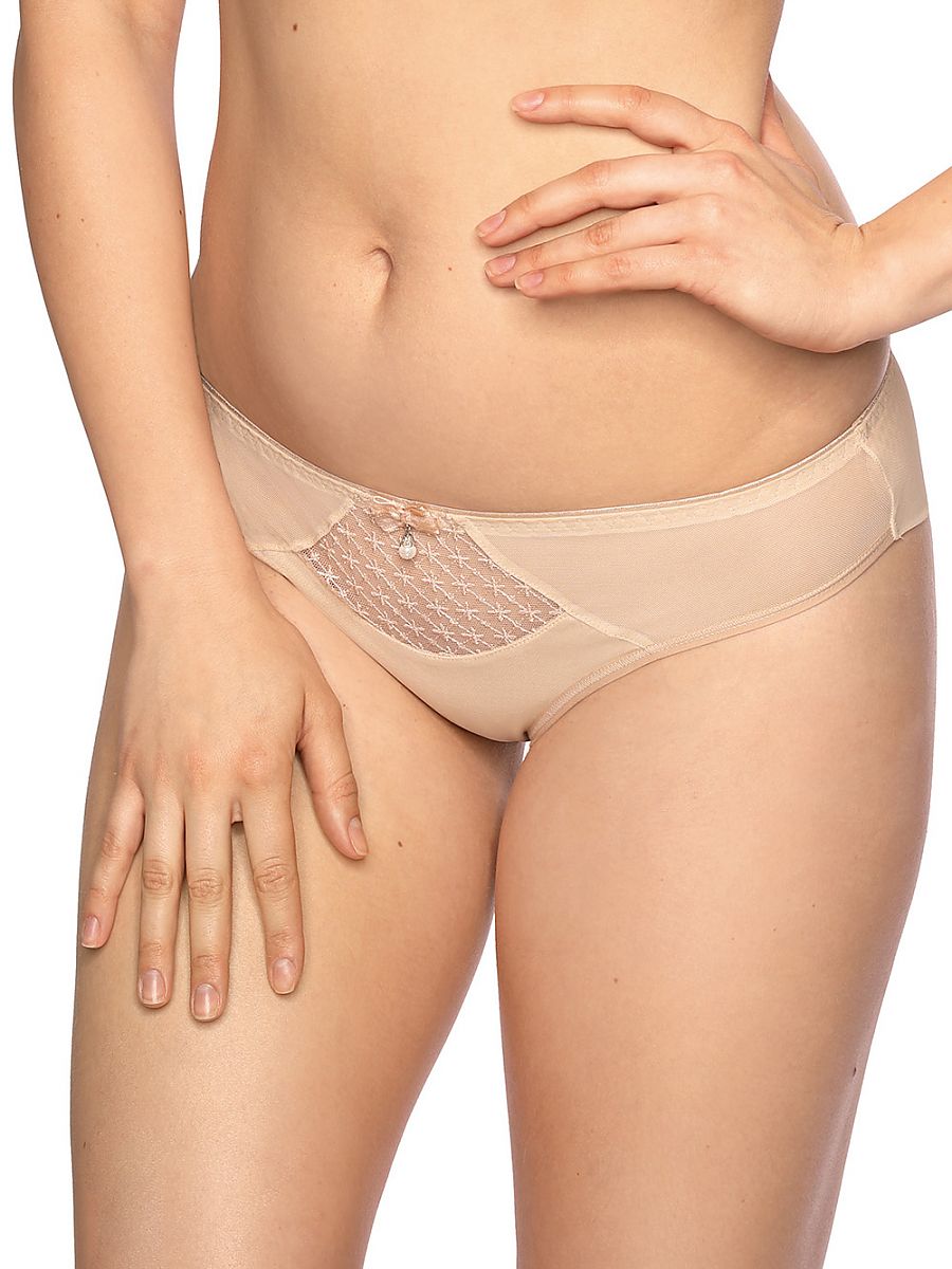 Brazilian style panties model 140090 Beige by Gaia - Panties