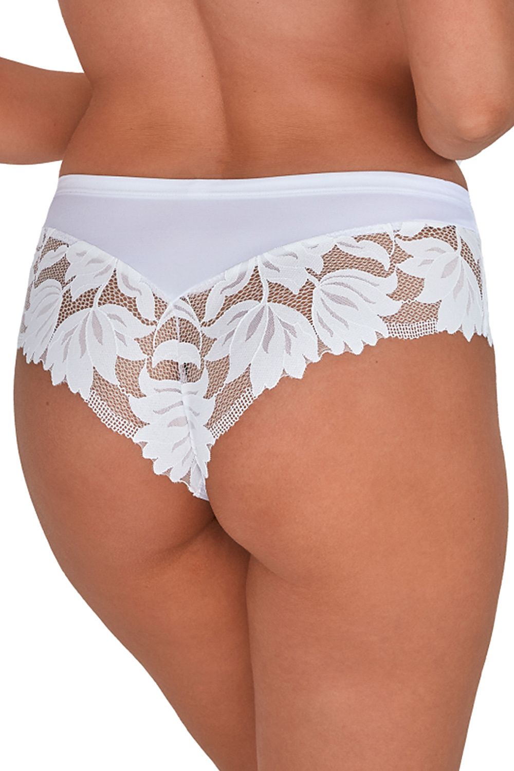 Brazilian style panties model 192276 White by Gaia - Panties