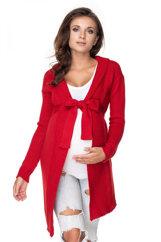 Cardigan model 138237 Red by PeeKaBoo - One Size - Cardigans