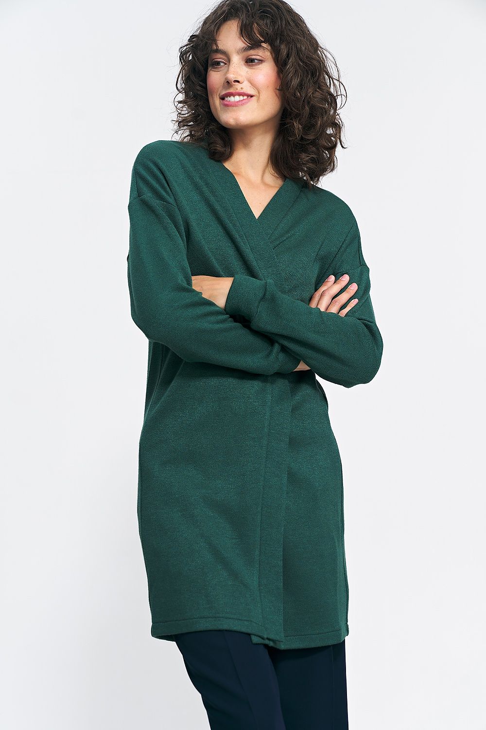 Cardigan model 186836 Green by Nife - Cardigans