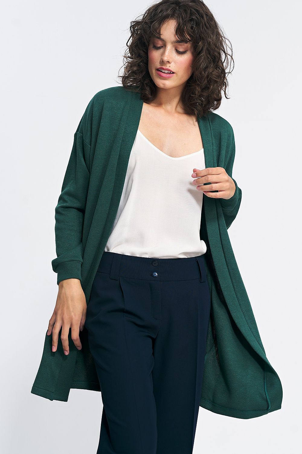 Cardigan model 186836 Green by Nife - Cardigans