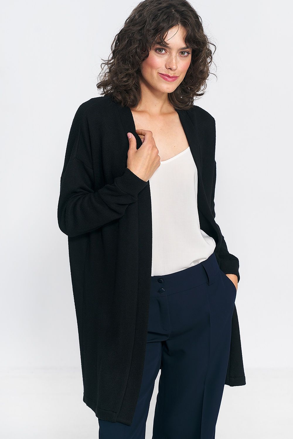 Cardigan model 186837 Black by Nife - Cardigans