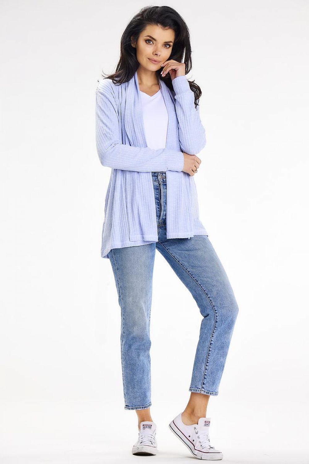 Cardigan model 195840 Blue by awama - Cardigans