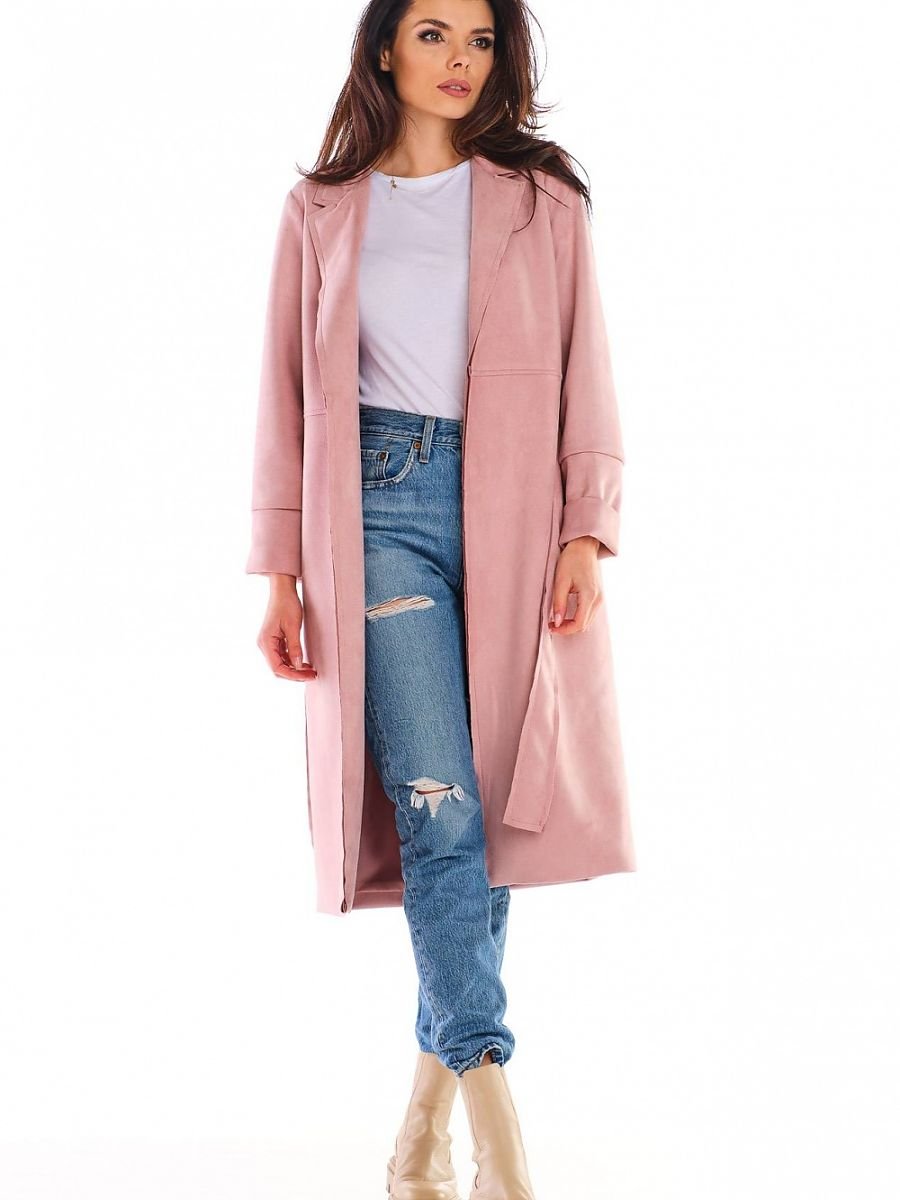 Coat model 158740 Pink by awama - Coats