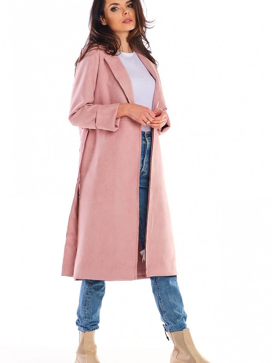 Coat model 158740 Pink by awama - Coats